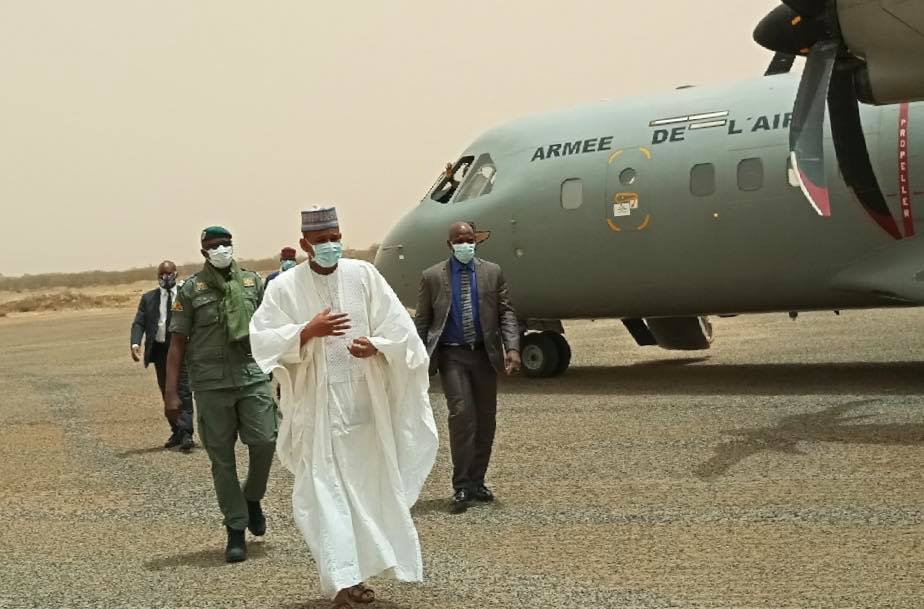 Le Premier ministre, Chef du Gouvernement en visite à Nioro du Sahel ce mercredi 17 juin 2020.