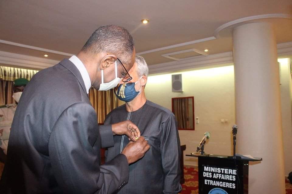 L’Ambassadeur de Norvège au Mali, S.E.M. Ole Andreas LINDEMAN est désormais ''Chevalier de l’Ordre National du Mali'' à titre Étranger.