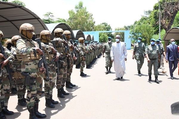 Le nouveau Ministre de la Sécurité et de la Protection Civile au pas de course