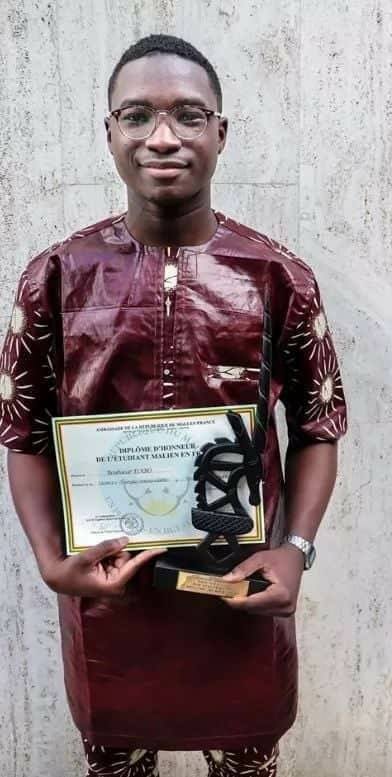 Un étudiant qui fait la fierté du Mali