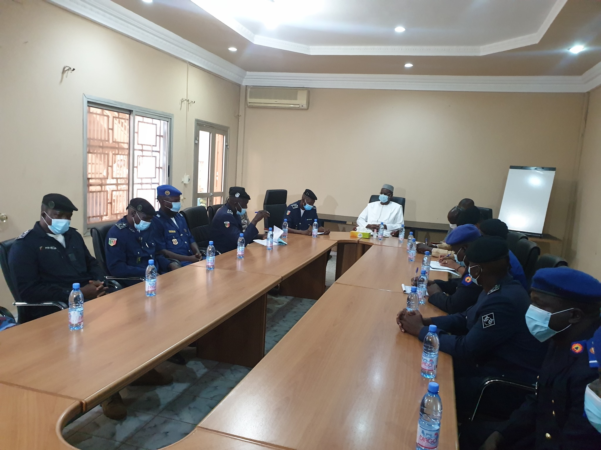 Poursuite des visites de prise de contact du Général de Division Bemba Moussa Kéïta