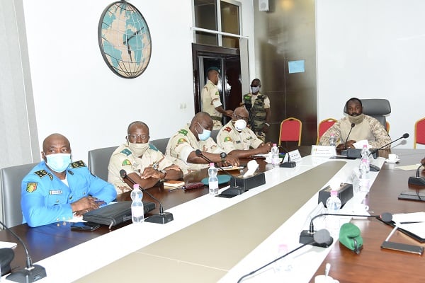 CNSP : Le Comité National pour le Salut du Peuple échange avec le commandement militaire