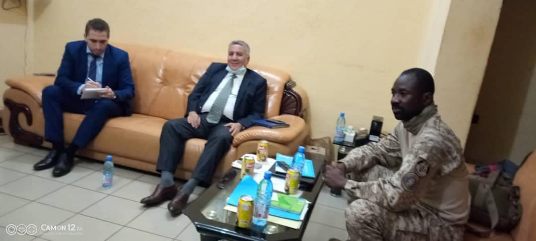 La diplomatie Algérienne en audience à Kati