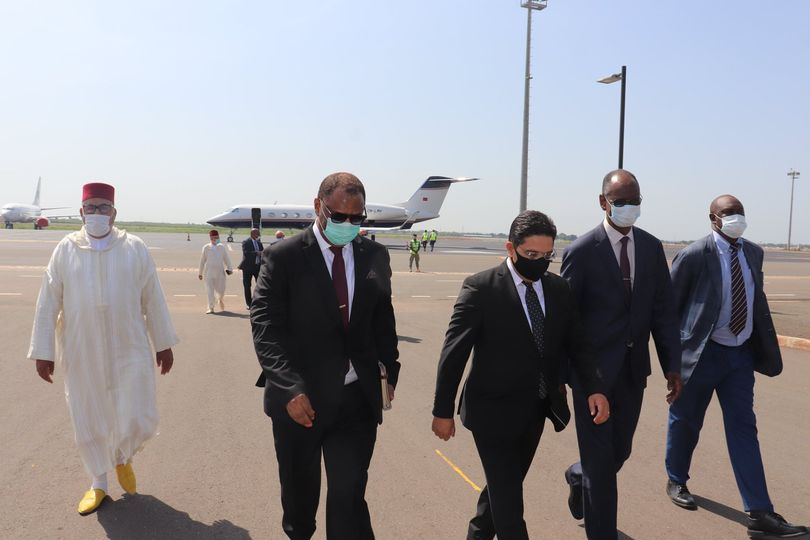 Le Ministre des Affaires Étrangères, de la Coopération Africaine et des Marocains résidents à l’Étranger du Royaume du Maroc est arrivé, ce mardi 29 septembre, à Bamako.