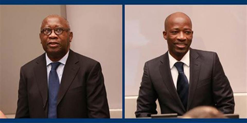 CÔTE D'IVOIRE: La CPI remet à Laurent Gabgbo et à Charles Blé Goudé leurs passeports.