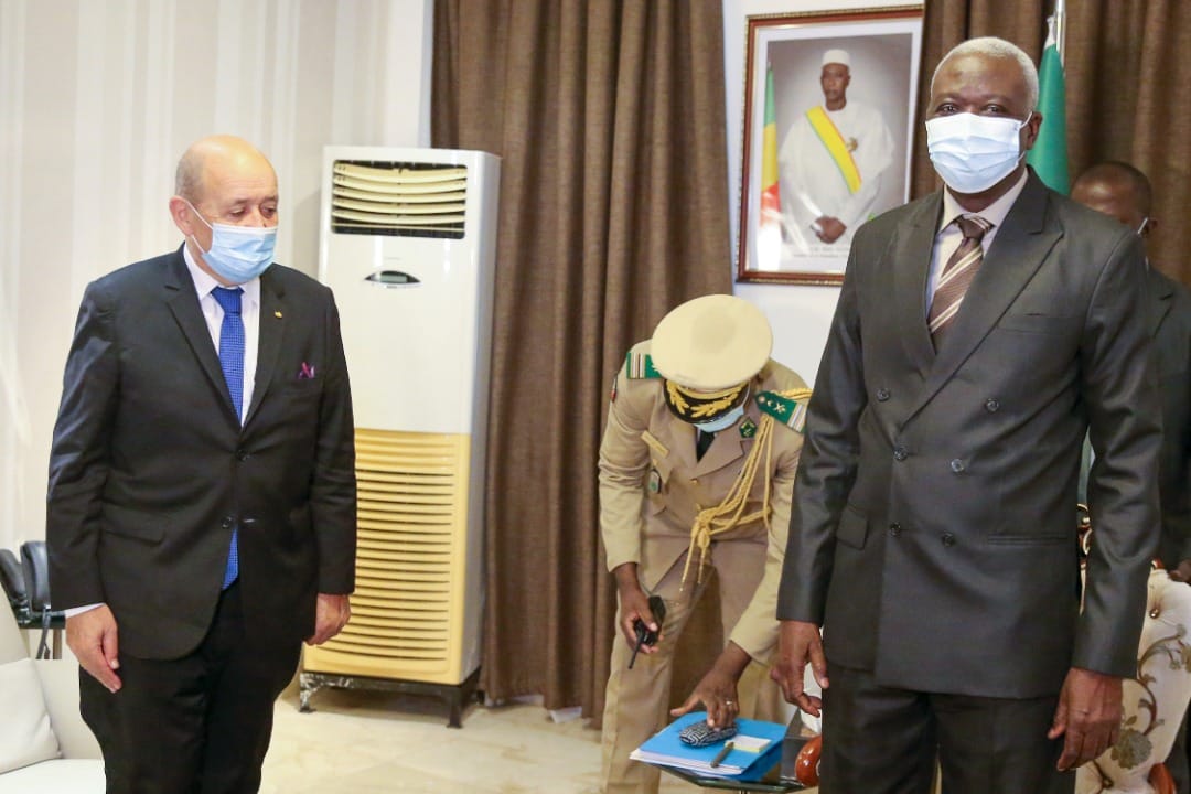 La France à l'instar de la Communauté internationale apporte son soutien au Mali dans le cadre du processus de Transition