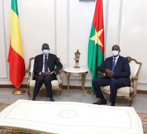 Le premier Ministre, Chef du Gouvernement Monsieur Moctar Ouane en visite de travail à Ouagadougou