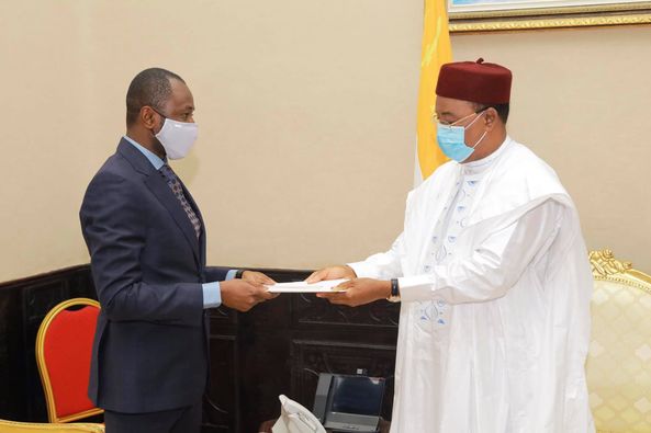 Niger: Le Vice-président de la Transition du Mali, le Colonel Assimi Goita, porteur d’un message de condoléances.