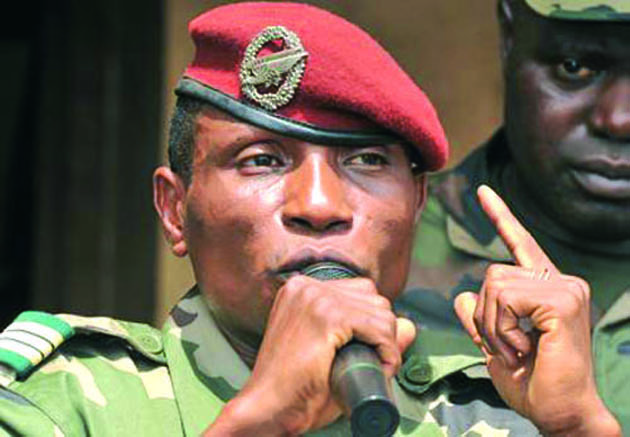 Le premier discours de Moussa Dadis Camara à l’aéroport international Ahmed Sékou Touré