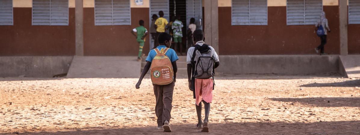 Au Burkina Faso, "on ne peut pas être sûr de pouvoir continuer ses études" à cause des violences