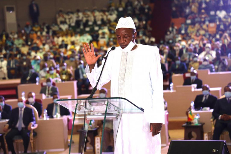 Guinée Conakry : Investi, Pr. Alpha Condé promet de gouverner autrement