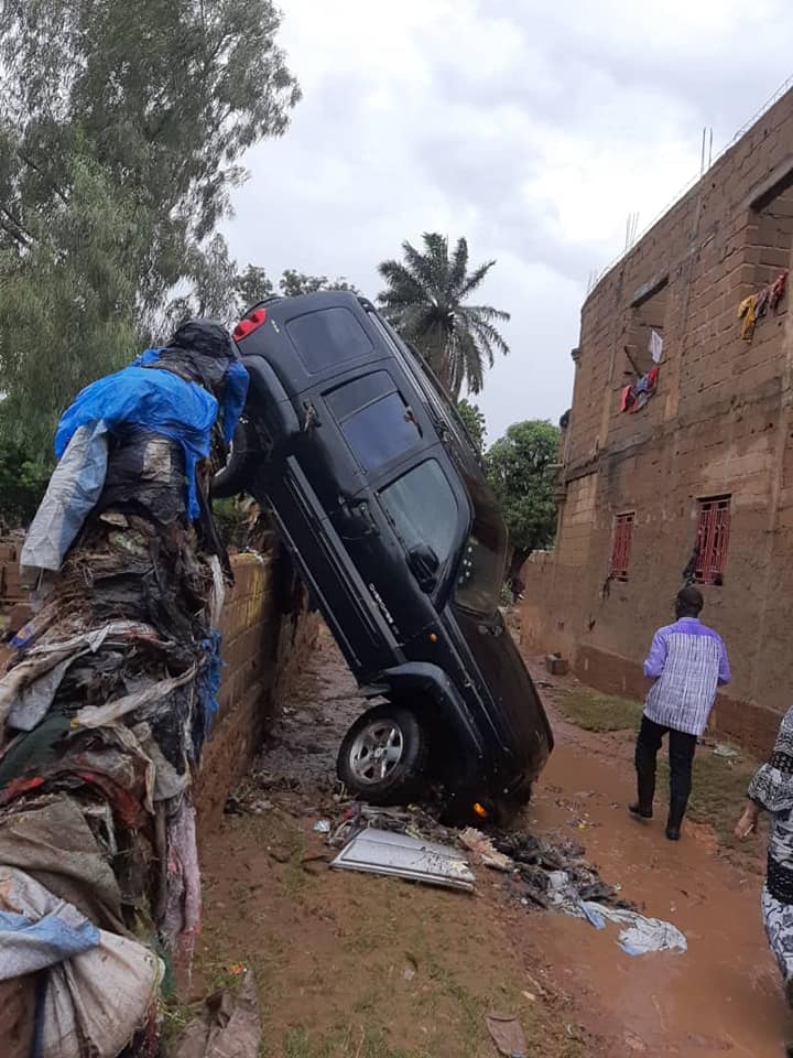 PLUIES DILUVIENNES SUR BAMAKO: Michel Hamala Sidibé exprime la compassion du gouvernement aux sinistrés