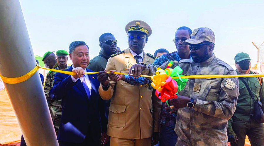 Bougouni : Le Président de la transition inaugure la mine de lithium de Goulamina