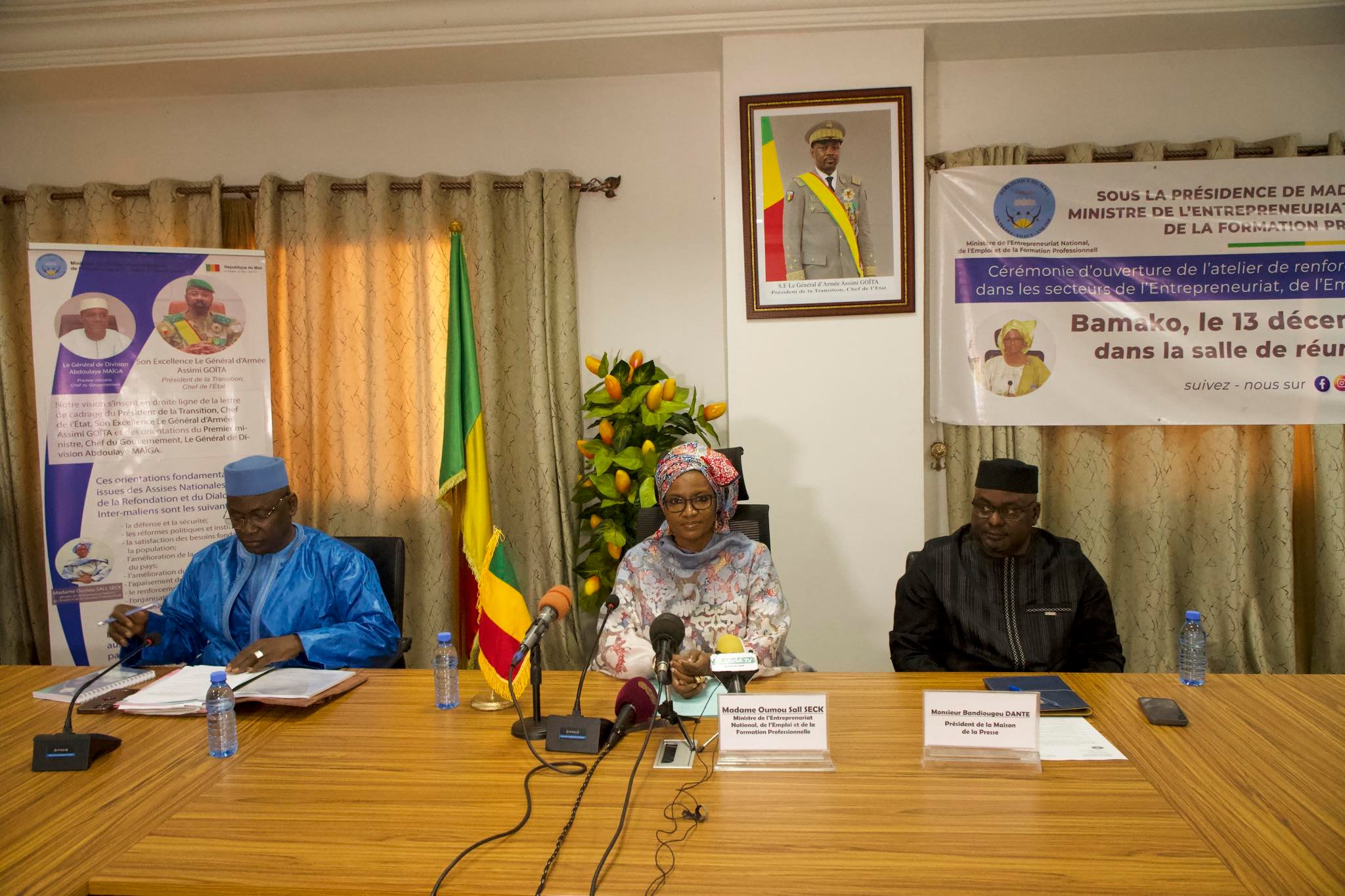 Renforcement des capacités des journalistes : Le ministère de l’Entrepreneuriat national… s’engage