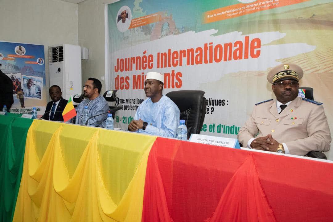 Discours du général de division Abdoulaye MAIGA, Premier ministre, ministre de l’administration territoriale et de la décentralisation, chef du gouvernement, à l’occasion du lancement des festivités commémoratives de la journée internationale des migrants