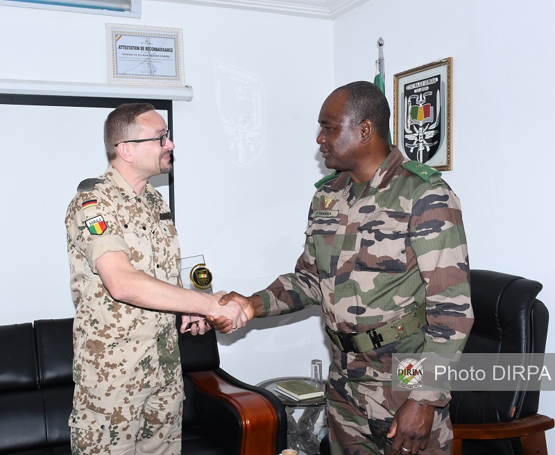 Armée : Coopération entre l'Allemagne et le Mali