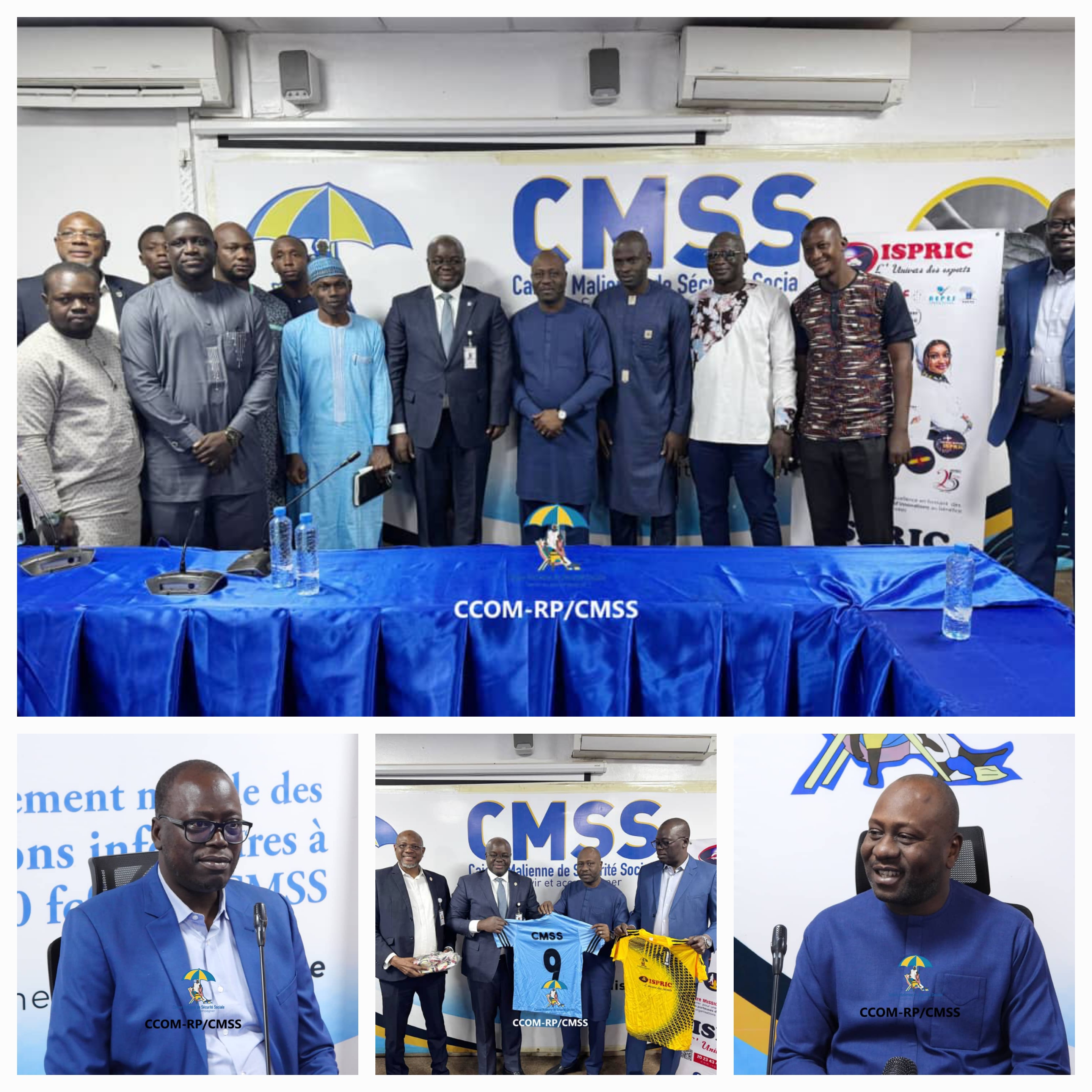Coupe inter- CMSS : Le partenariat CMSS- ISPRIC renforcé à travers le football.