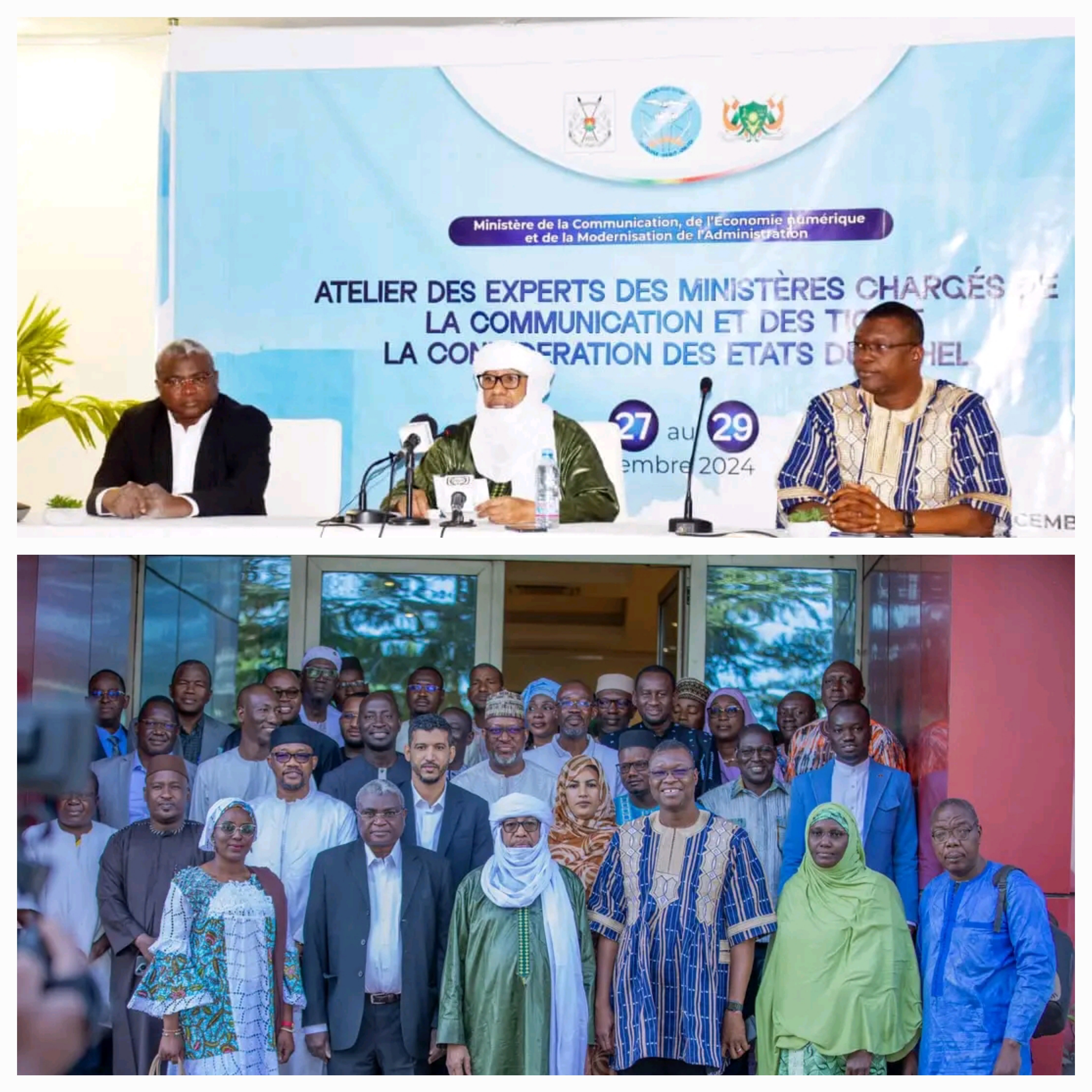 Rencontre des experts des Ministères chargés de la Communication et des TIC de l’AES