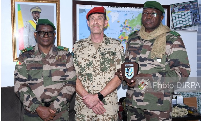 Coopération Mali-Allemagne : Fin de mission du Chef de Groupe des Conseillers Technique Militaires allemands au Mali.