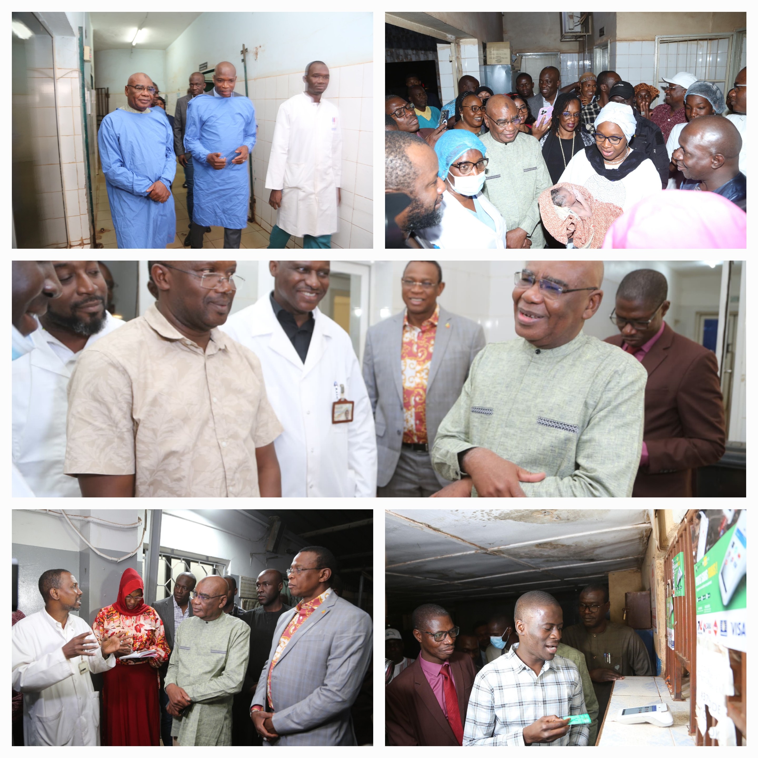 Caravane du 31 décembre 2024 dans les structures de santé à Bamako : Le Secrétaire Général du ministère de la Santé et du Développement Social satisfait des soins et services de santé de qualité offerts.