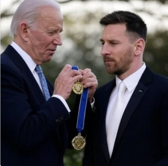 Lionel Messi va recevoir la plus haute distinction civile des Etats-Unis des mains de Joe Biden