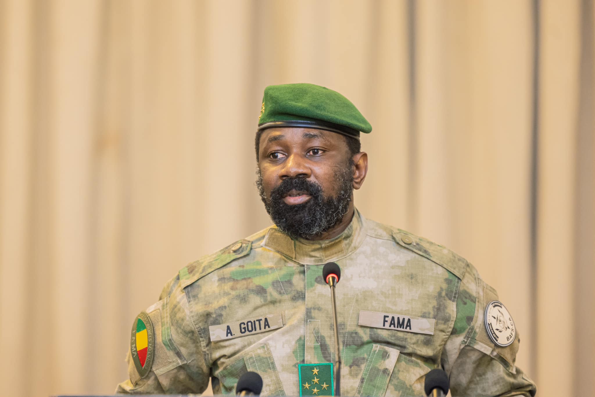 Présentation des vœux de nouvel an des Forces vives de la Nation au Président de la Transition