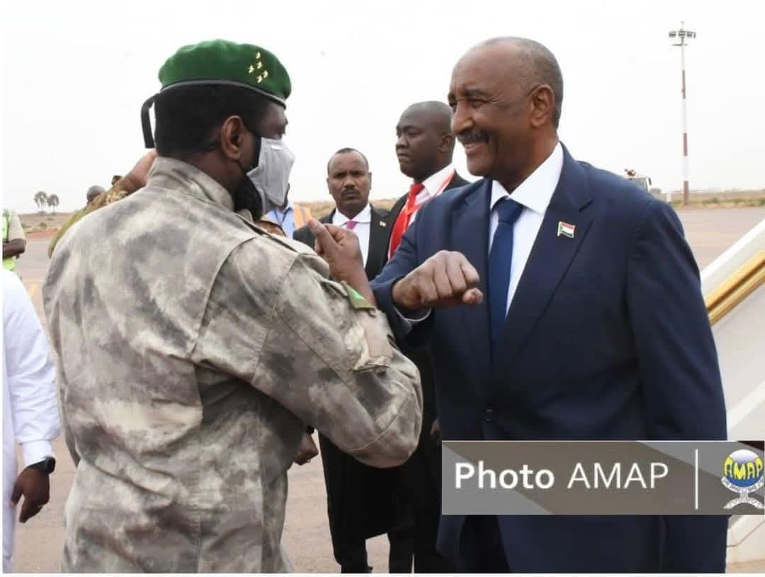 Mali: Visite de travail et d'amitié du Général Abdel Fattah AL-BURHAN du Soudan à Bamako.