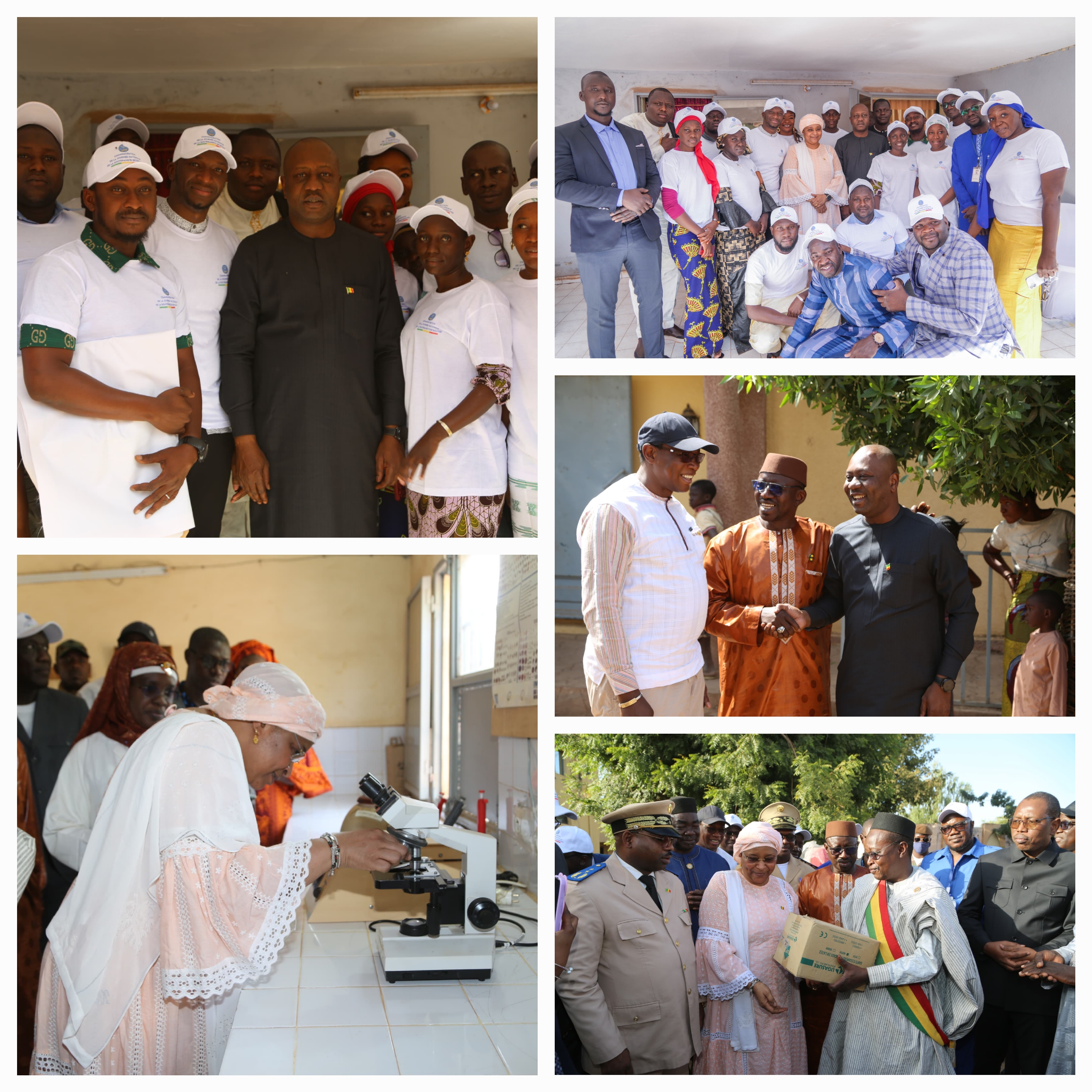 Souveraineté retrouvée : Le médecin Colonel Assa Badiallo TOURÉ à Ségou pour hisser haut le drapeau de la souveraineté sanitaire illustré par un don important d’équipements et de médicaments. 