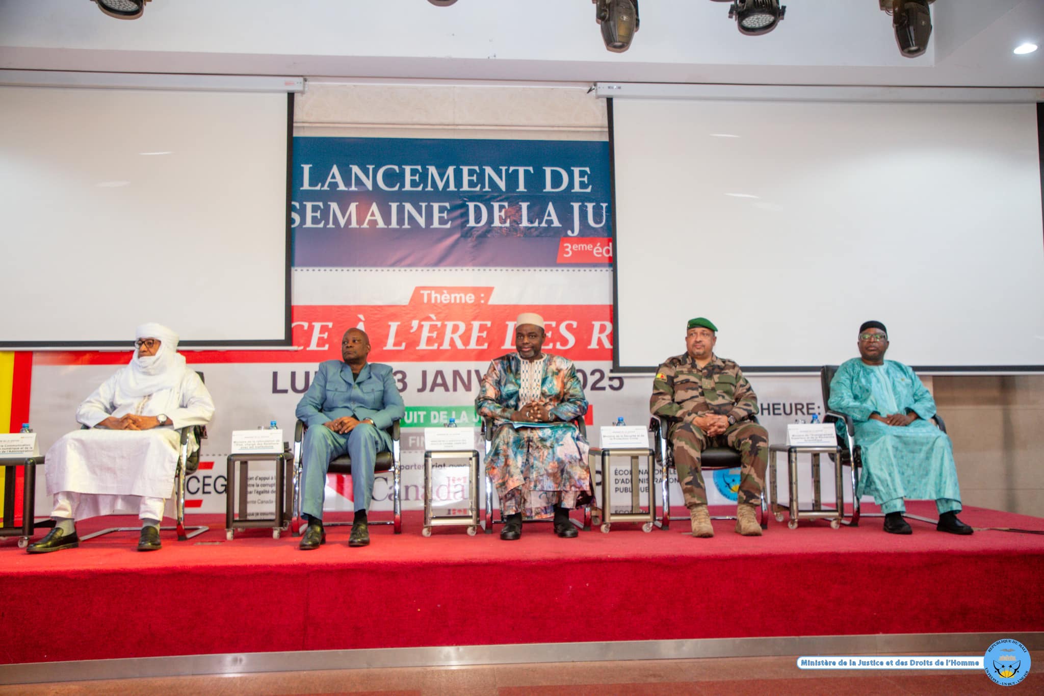 Ouverture de la 3ème édition de la Semaine de la Justice : Une étape clé dans la réforme du système judiciaire malien