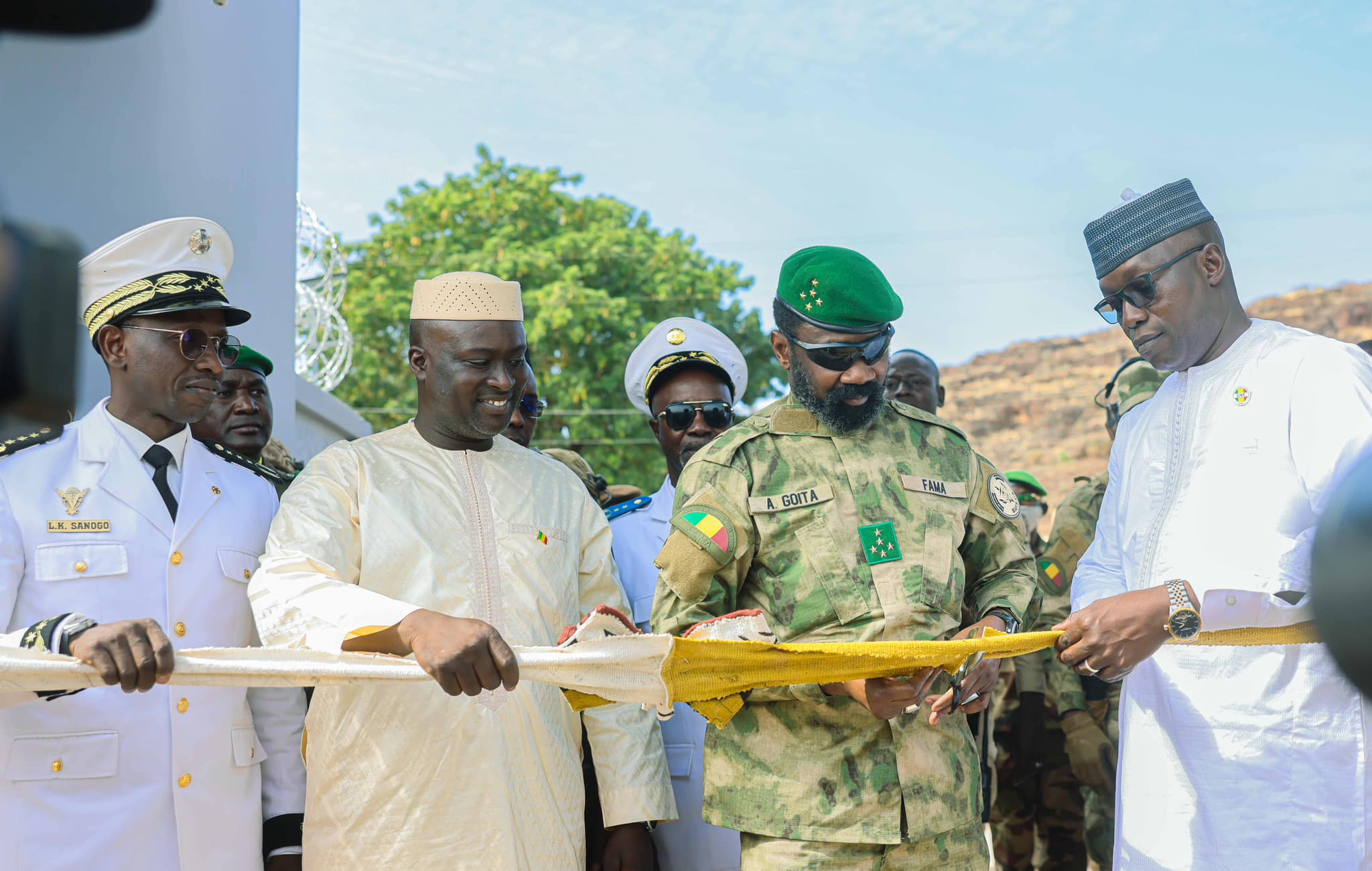 KOULIKORO : Le Président de la Transition, le Général d’Armée Assimi GOÏTA, inaugure le Stade Mamadou DIARRA H rénové