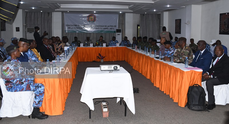 Confédération des Etats du Sahel : Ouverture de la 1ère réunion des Directeurs Généraux de la Police des pays de l’AES