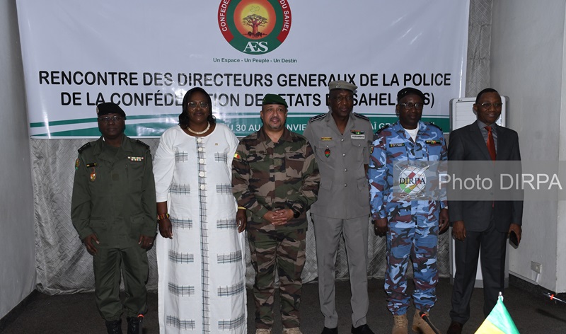 Confédération des États du Sahel (AES): Réunion des Directeurs Généraux de la Police à Bamako