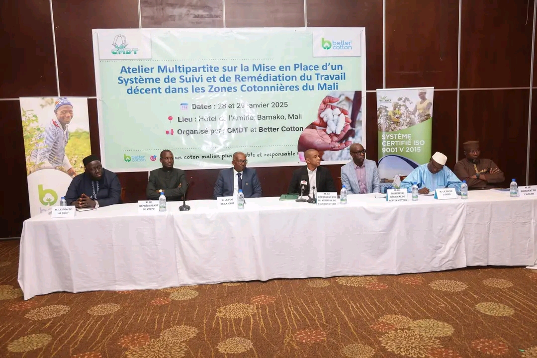 Atelier Multipartite sur le Travail Décent dans les Zones Cotonnières du Mali