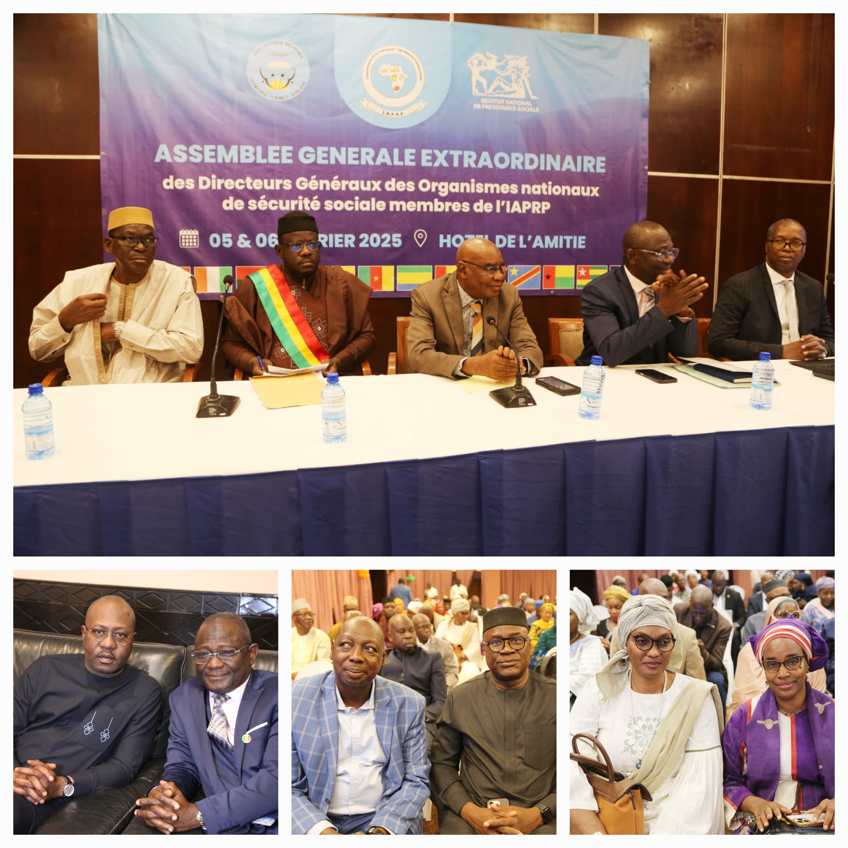 Assemblée Générale Extraordinaire des Directeurs Généraux des ONSS membres de L'IAPRP : Vers une redynamisation de l’organisation.  