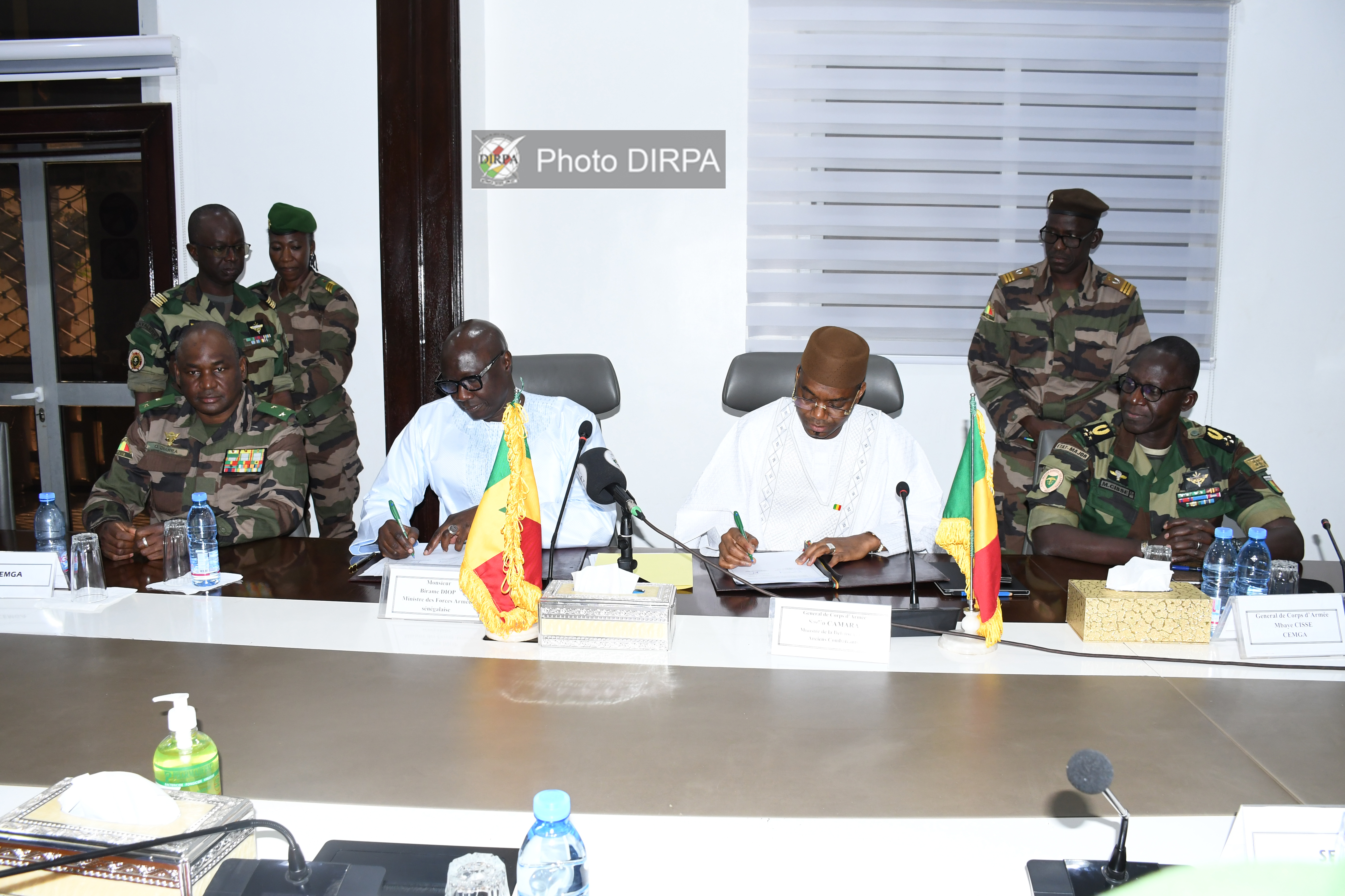 Coopération Militaire Mali-Sénégal : Fin des Travaux de la rencontre de haut niveau.