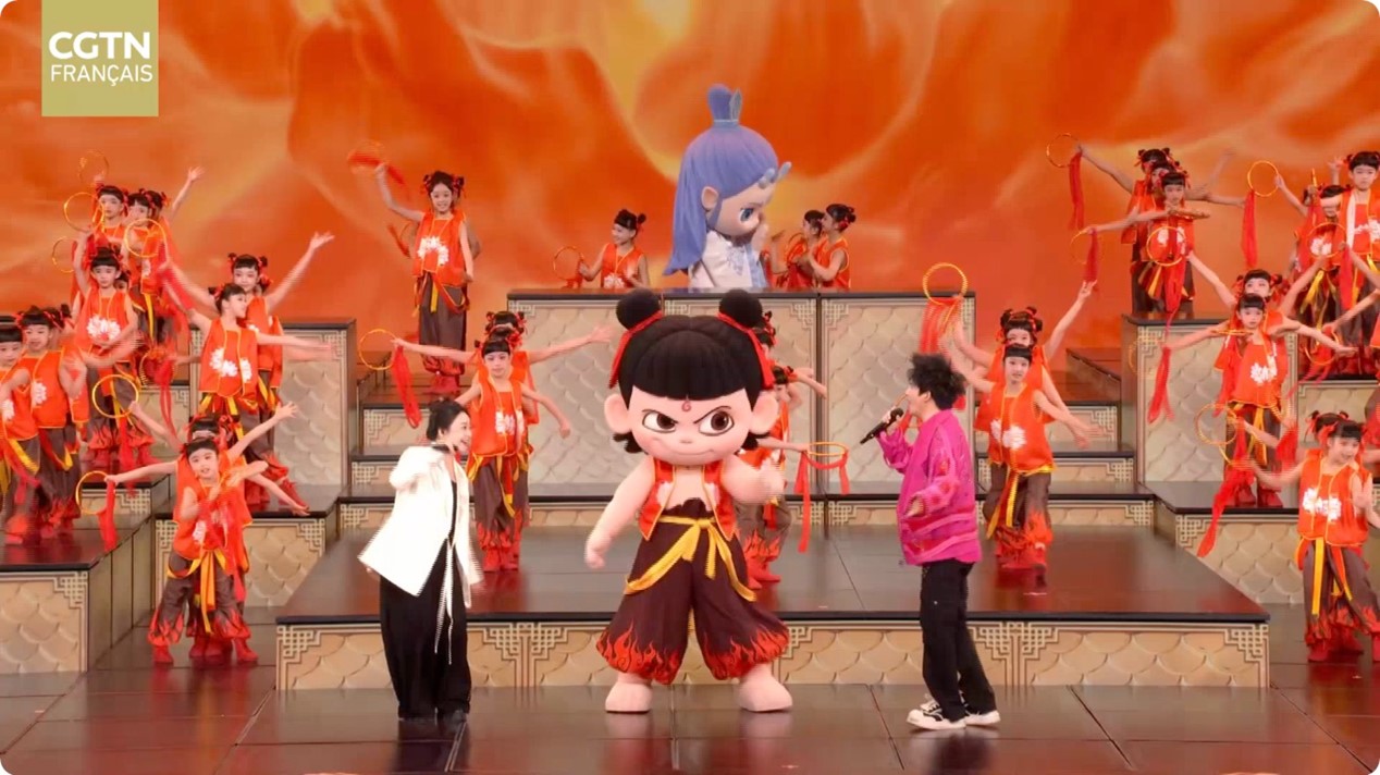 Nezha « fait vibrer » le Gala de la Fête des Lanternes 2025 de China Media Group