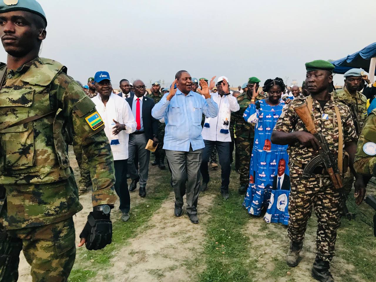 L’attachement des Centrafricains à soutenir la candidature du Président Faustin-Archange Touadéra aux élections présidentielles 