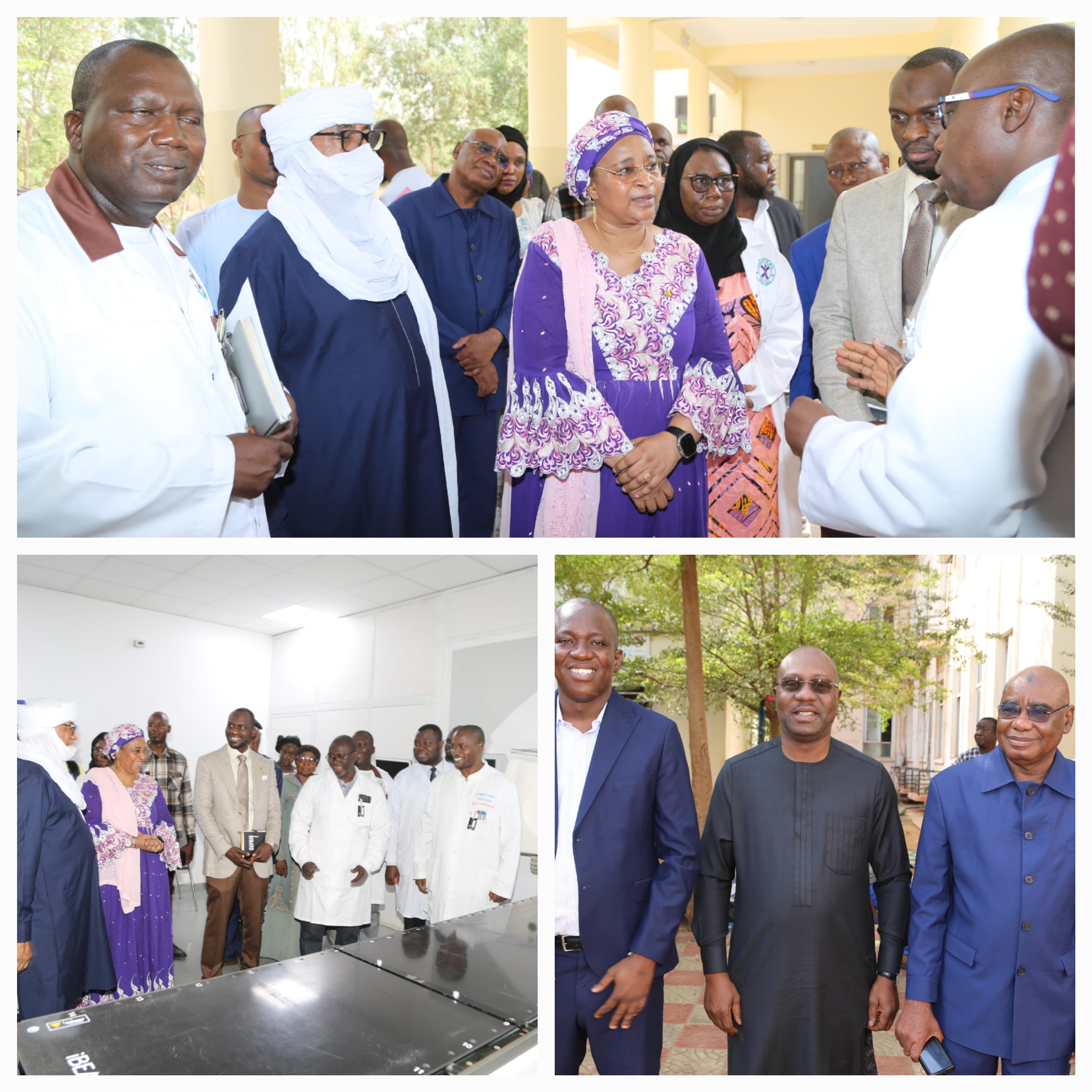 Hôpital du Mali: Journée portes ouvertes pour découvrir les équipements ultramodernes couplé au lancement du nouvel accélérateur linéaire.