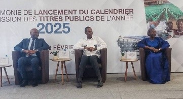 La Mali sur le marché financier régional: 1255 milliards F CFA à mobiliser pour 2025