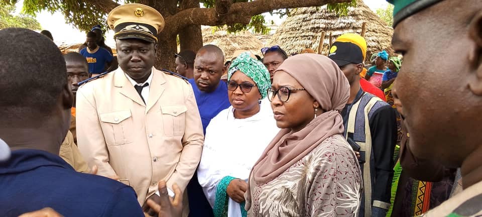 Éboulement d'une mine dans la Commune rurale de Dabiya : les recommandations de la ministre de l'Environnement