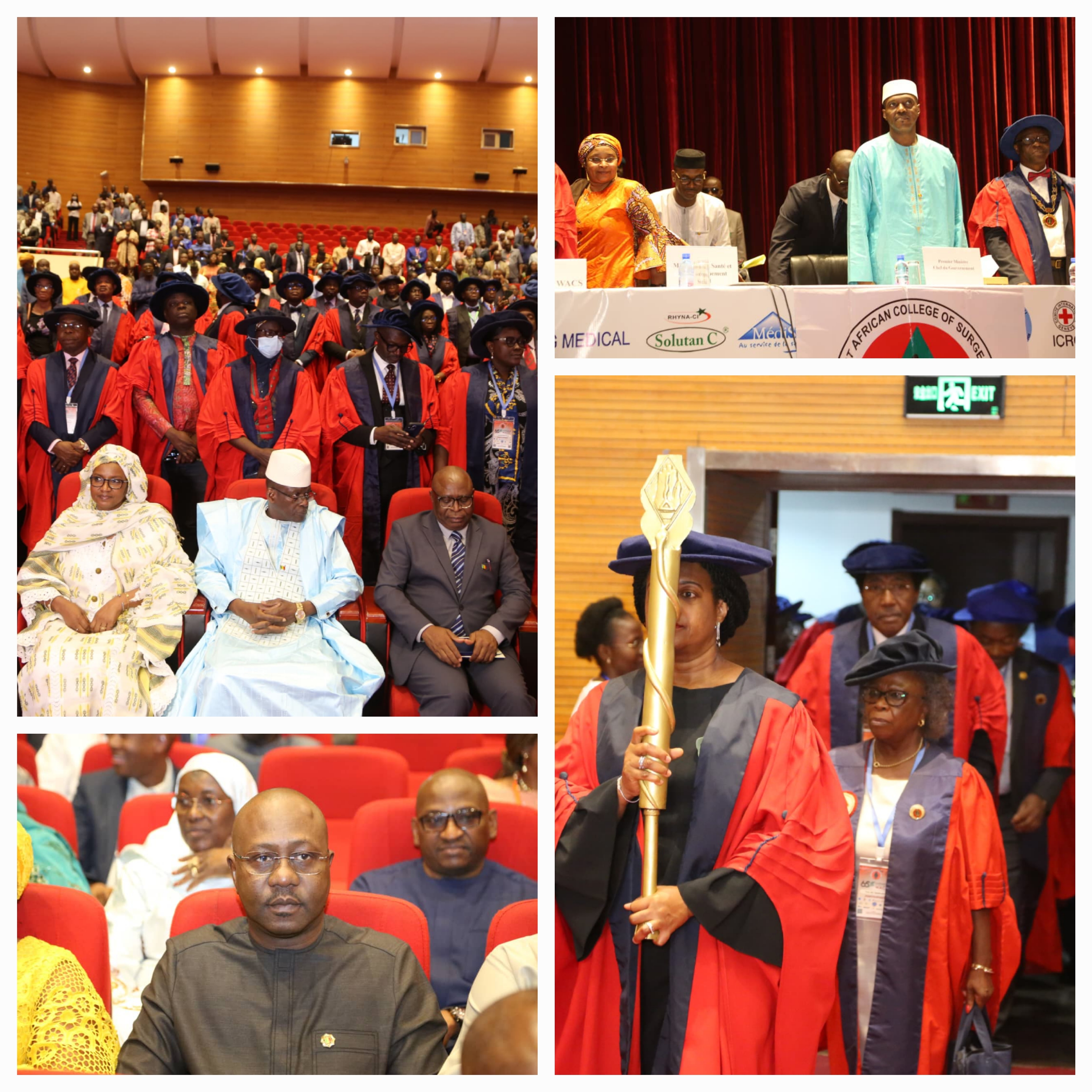 65ème Congrès du Conseil du Collège Ouest-Africain des Chirurgiens : Bamako accueille les expert.e.s Ouest Africain de la chirurgie pour l’amélioration des soins de santé en Afrique.