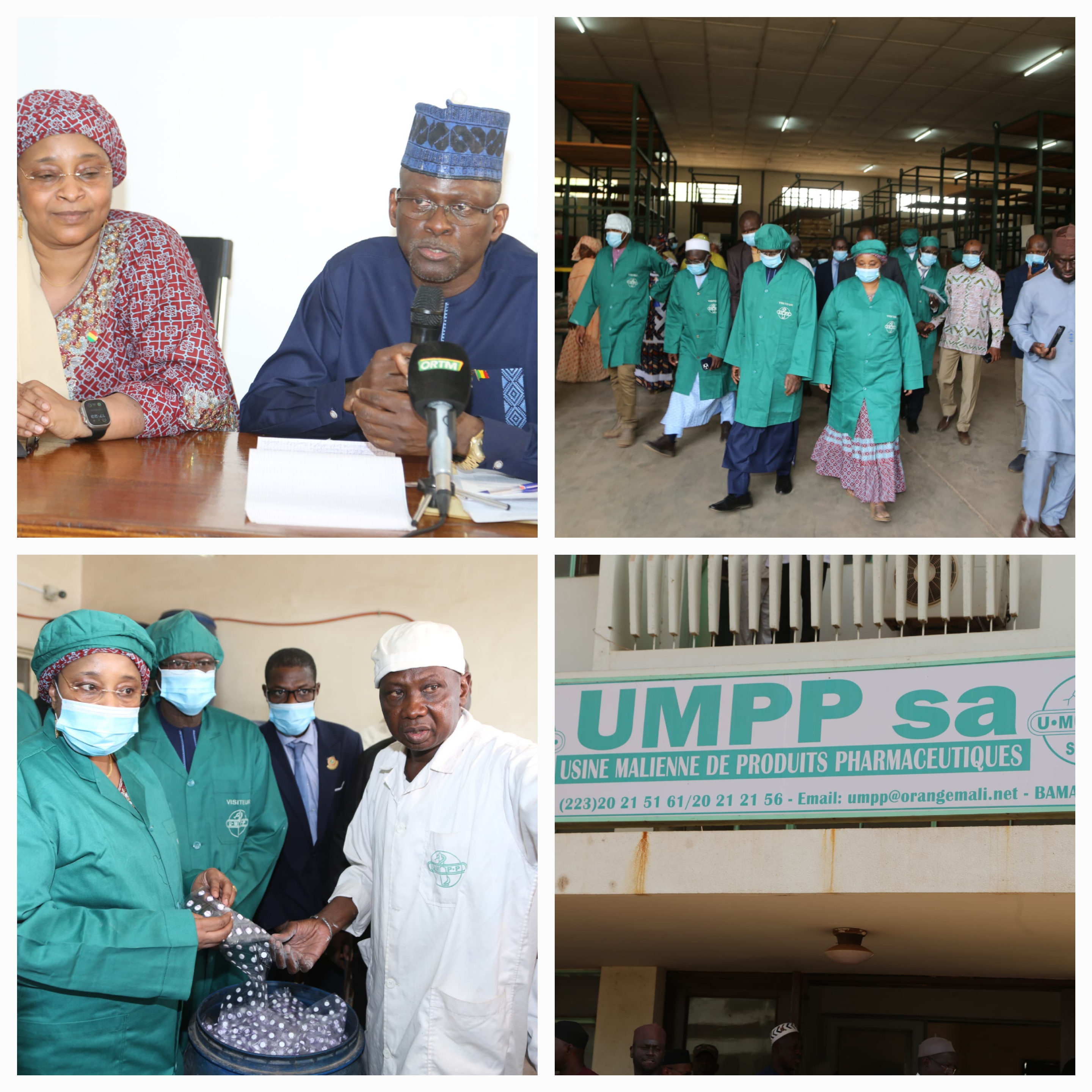 Relance des activités de l’Usine Malienne de Produits Pharmaceutiques :  Restaurer la société pharmaceutique pionnière du Mali pour en faire à nouveau une référence dans la sous-région.