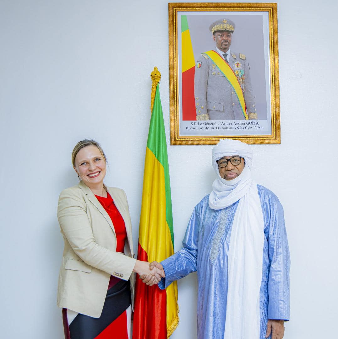 Transformation numérique pour l'Afrique de l'Ouest et du Centre : le ministre Alhamdou Ag Ilyène reçoit Jana Kunicova