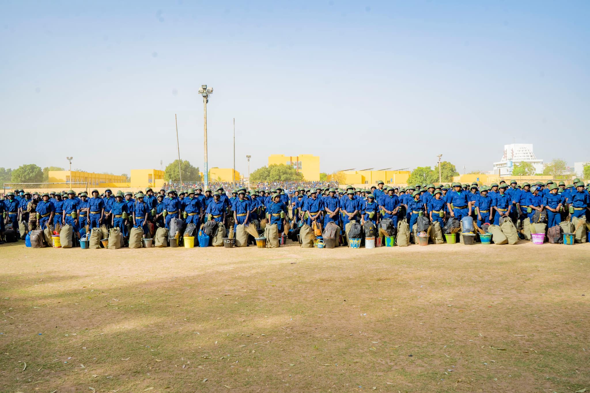 Lancement de la 6ème cohorte du Service National de la Jeunesse : un pas vers la construction d'une citoyenneté responsable