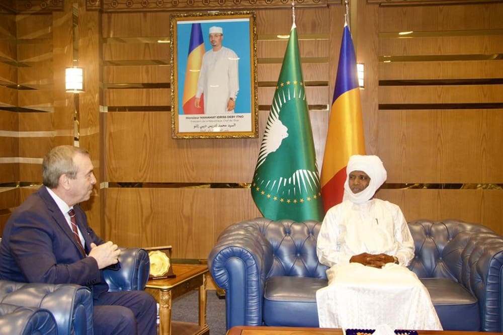Tchad-France : Première audience diplomatique après le retrait français