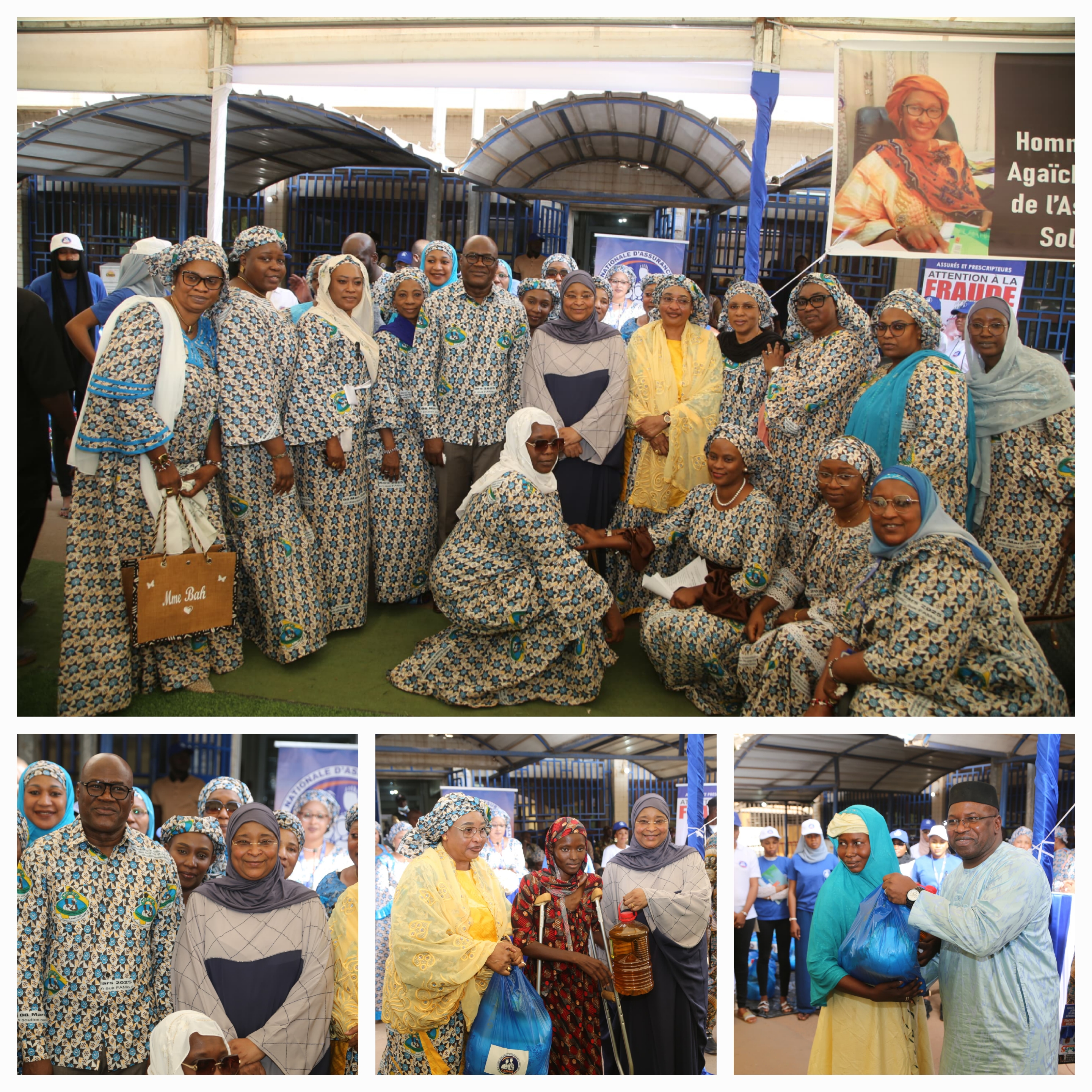 A travers un geste solidaire des femmes de la CANAM : Des milliers de personnes vulnérables retrouvent le sourire.
