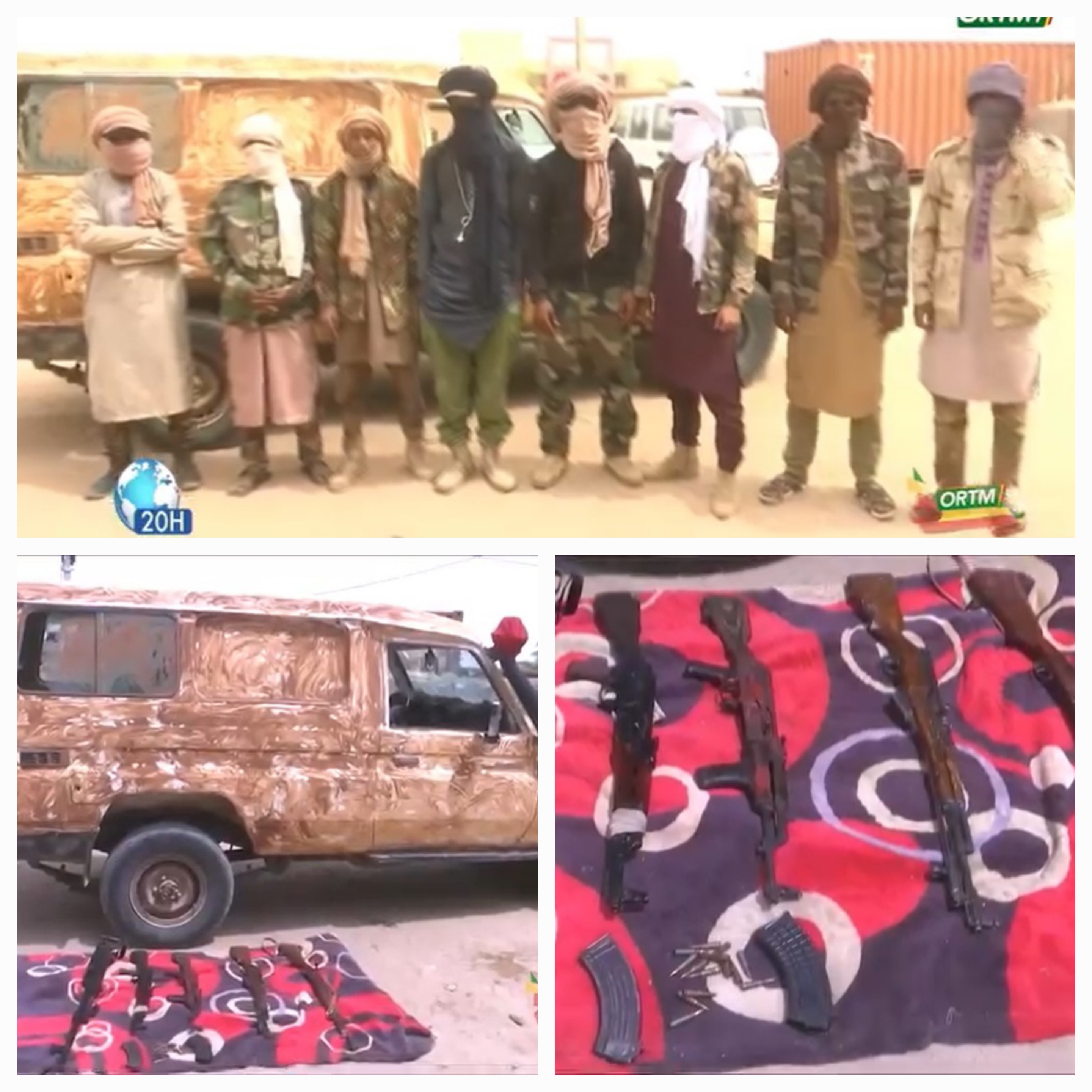 Mali : huit combattants du FLA déposent les armes dans la région de Tombouctou