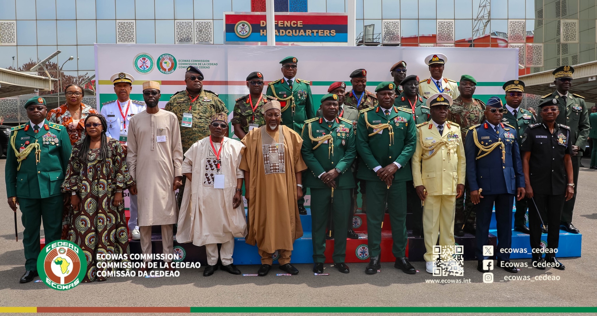 Ouverture de la 43ᵉ Réunion Ordinaire du Comité des Chefs d'État-Major de la CEDEAO