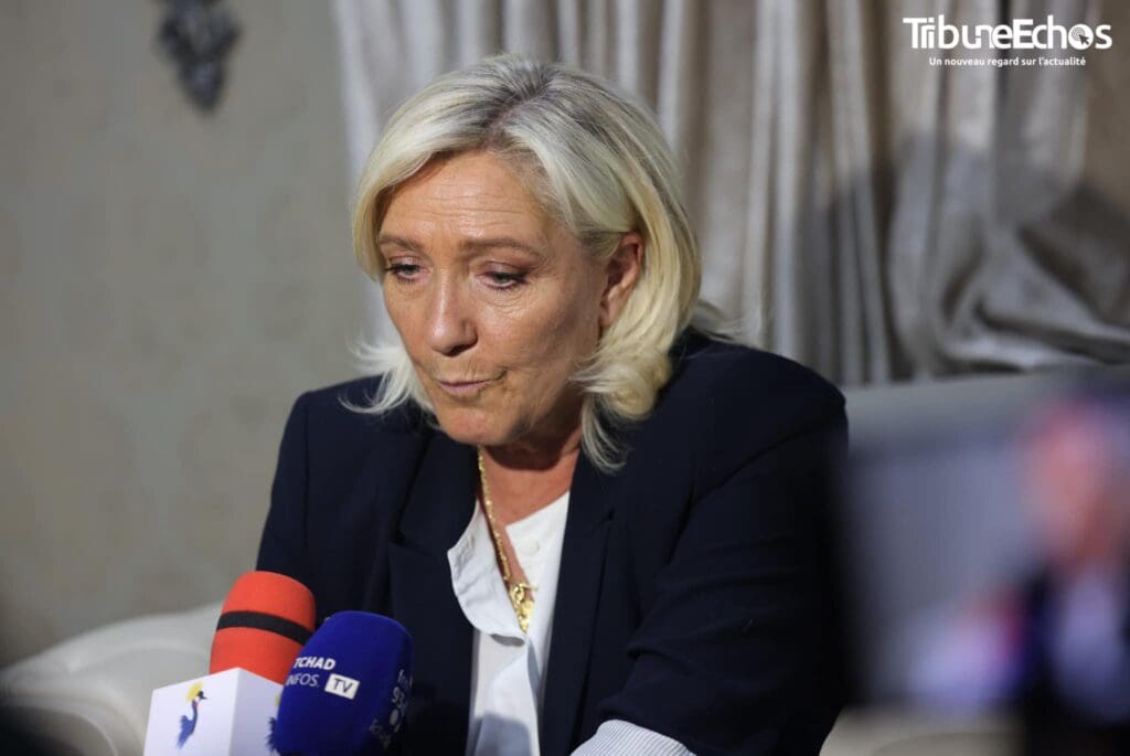 Au Tchad, Marine Le Pen en visite dans le fief de la famille Déby