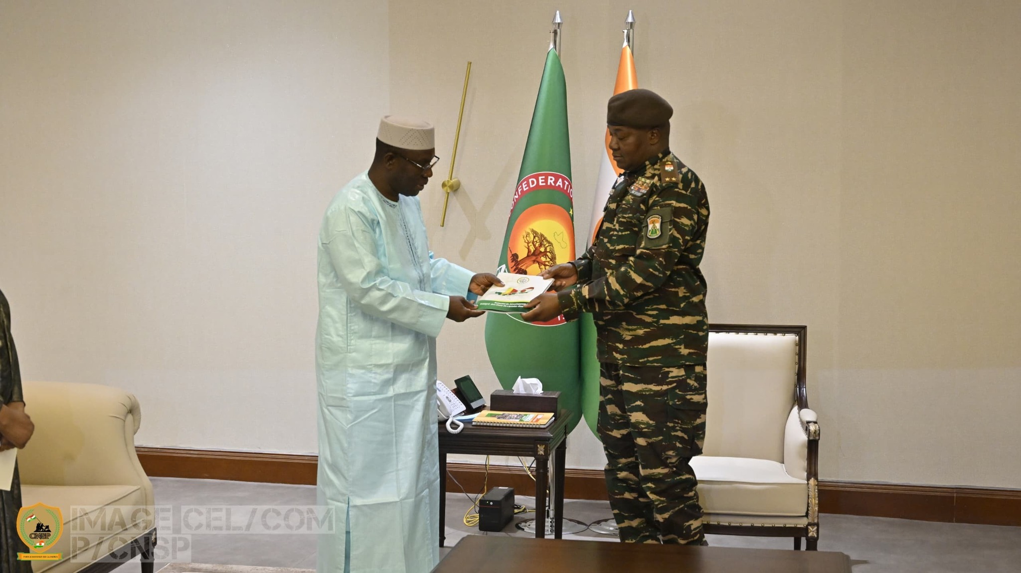 Visite du ministre malien des Mines au Niger